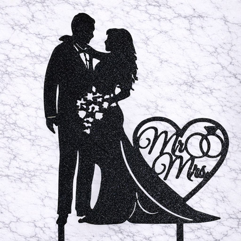 Just You & I Wedding cake topper