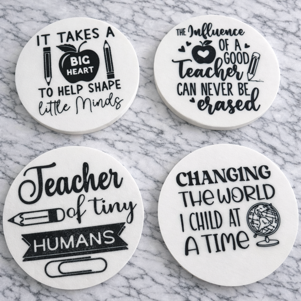Teachers Coaster set of 4