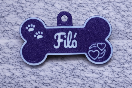 Little Bone Keychain