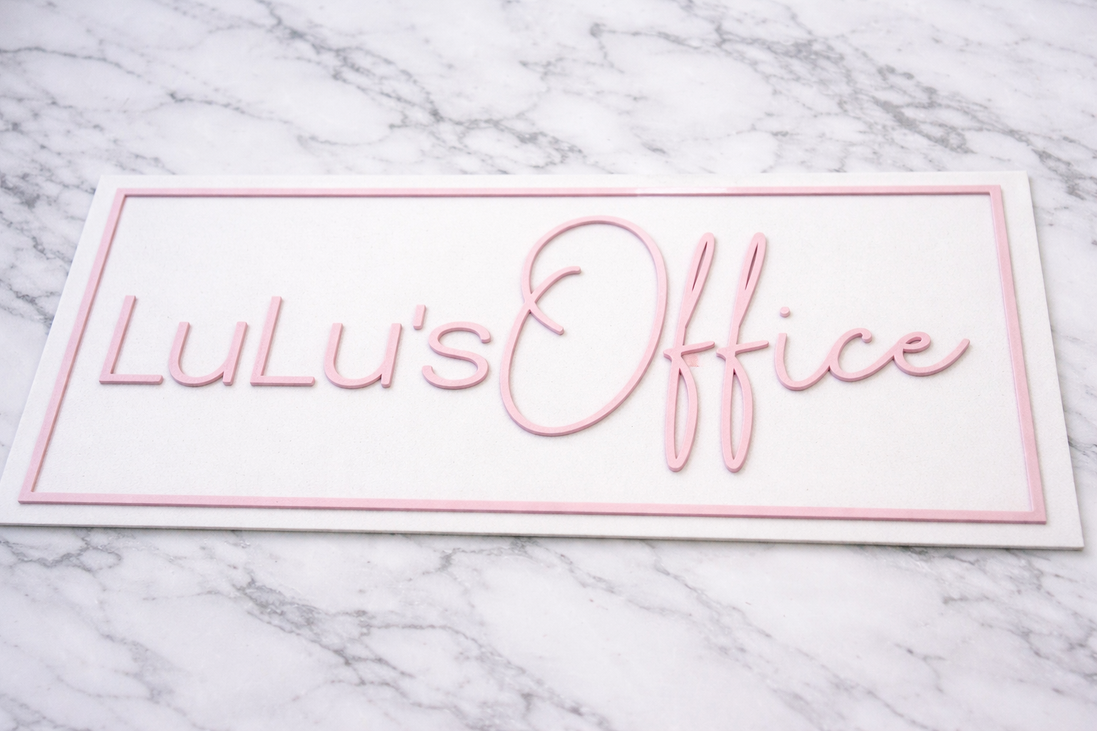 Door Sign name plate