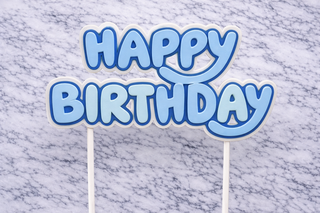 Bluey Birthday Cake topper