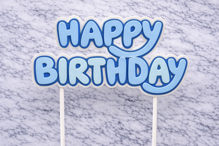 Bluey Birthday Cake topper