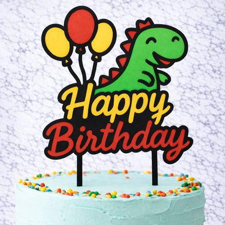 Dinosaur Cake topper