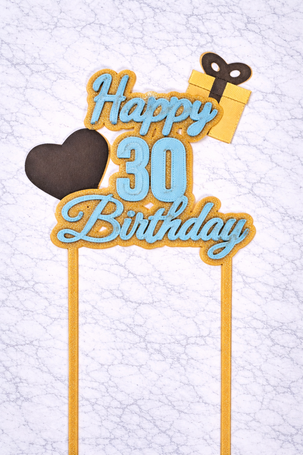 Customisable cake topper