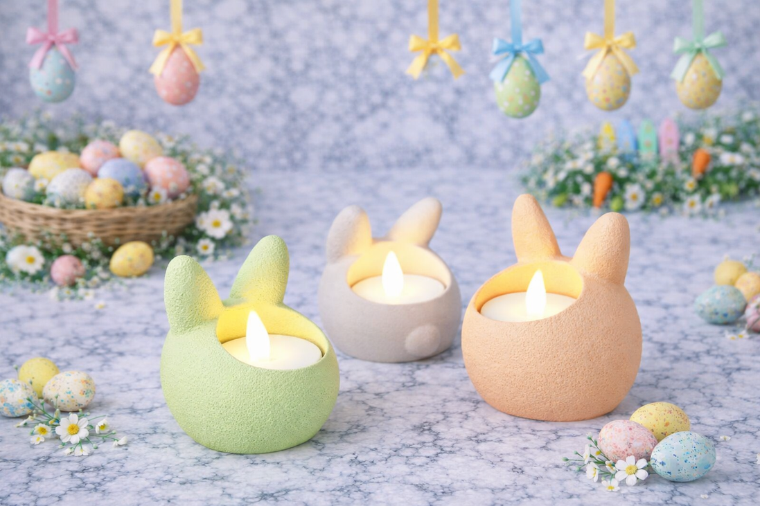 Bunny tealight holder