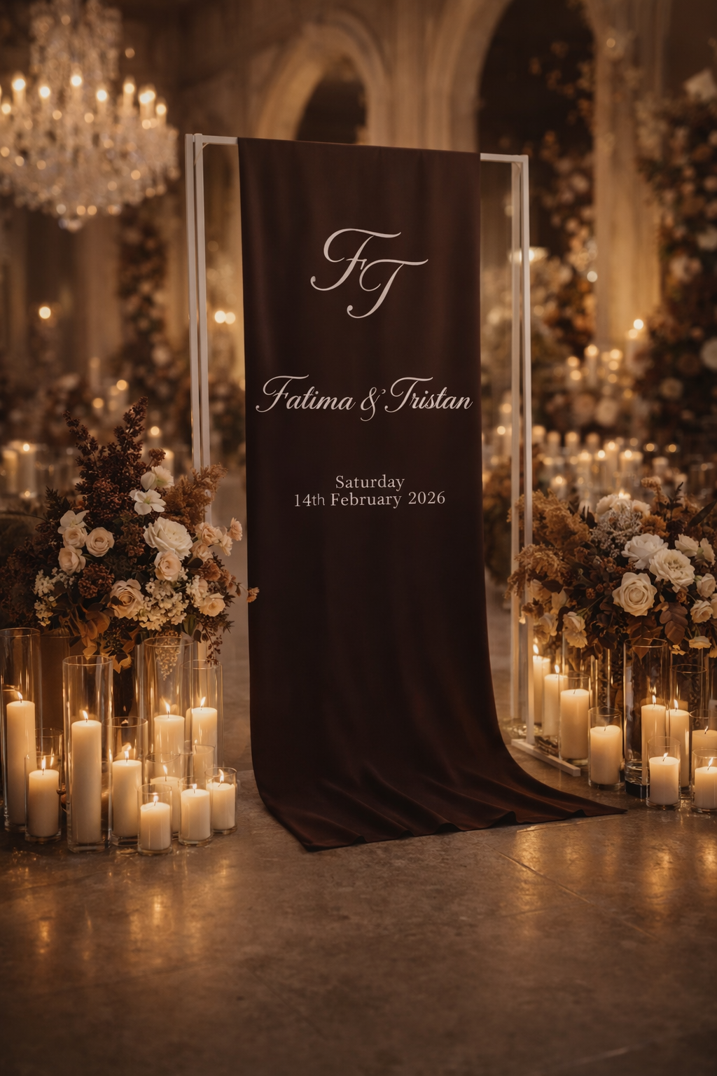 Custom fabric signage for hire