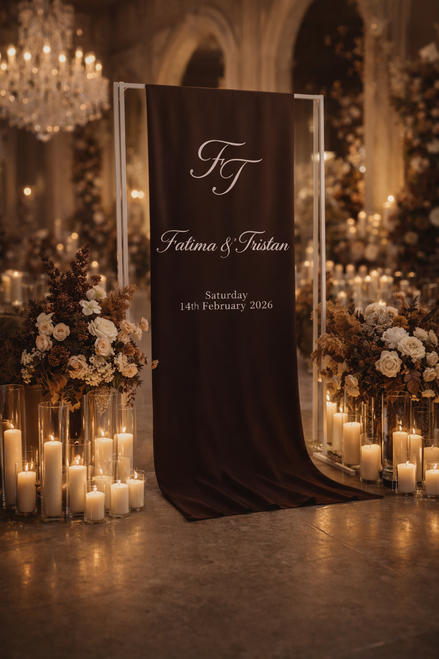 Custom fabric signage for hire