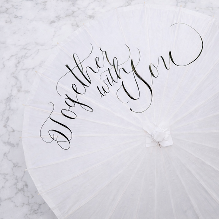 Personalised parasol