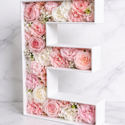 Letter box with flowers