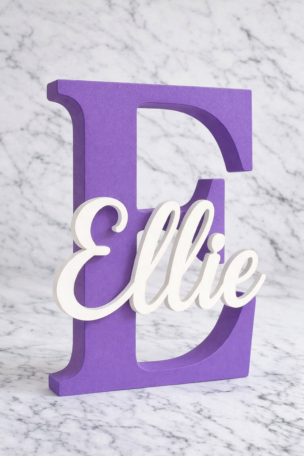 Personalised Initial & Name Freestanding Sign