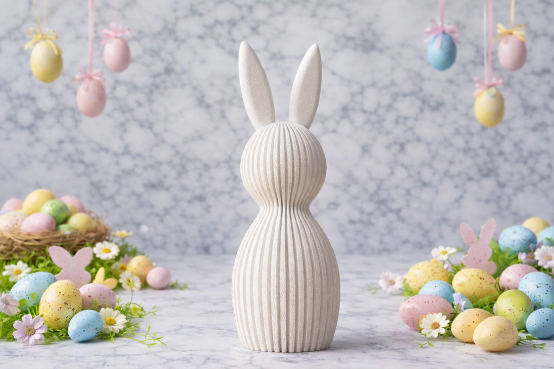 Ribbed Easter Bunny