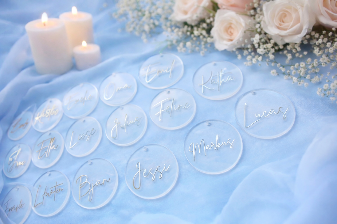 Personalised Acrylic tags
