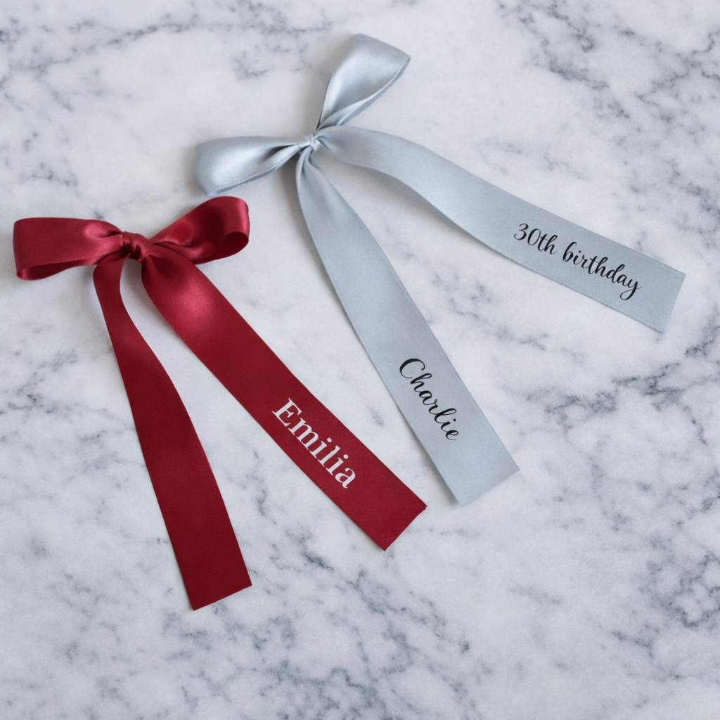 Custom Personalised Ribbon 60cms