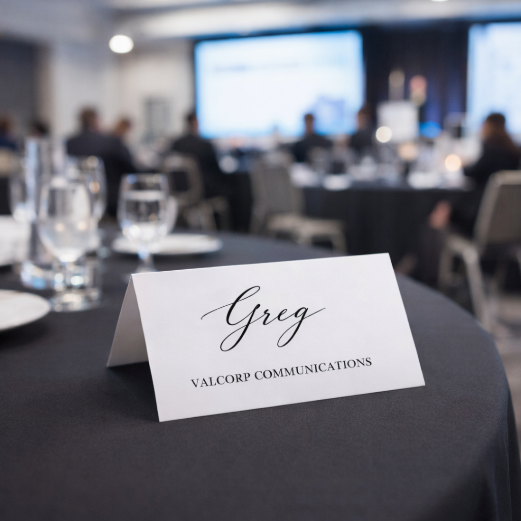 Elegant Personalised Place Cards