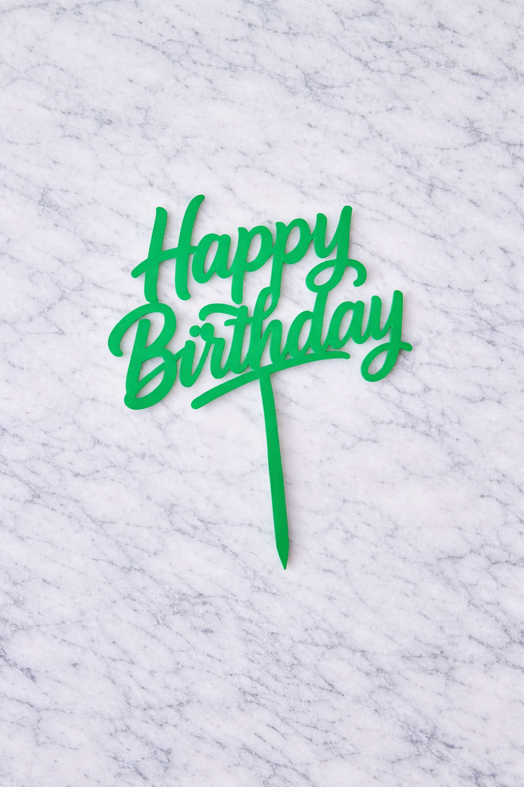 Happy birthday cupcake topper