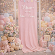 Personalised Fabric Backdrop with Decal