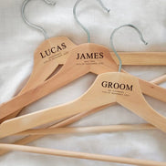 Personalised coat hangers