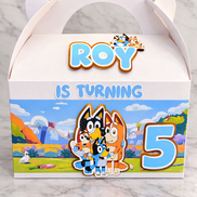 Custom 2D & 3D gable favor boxes