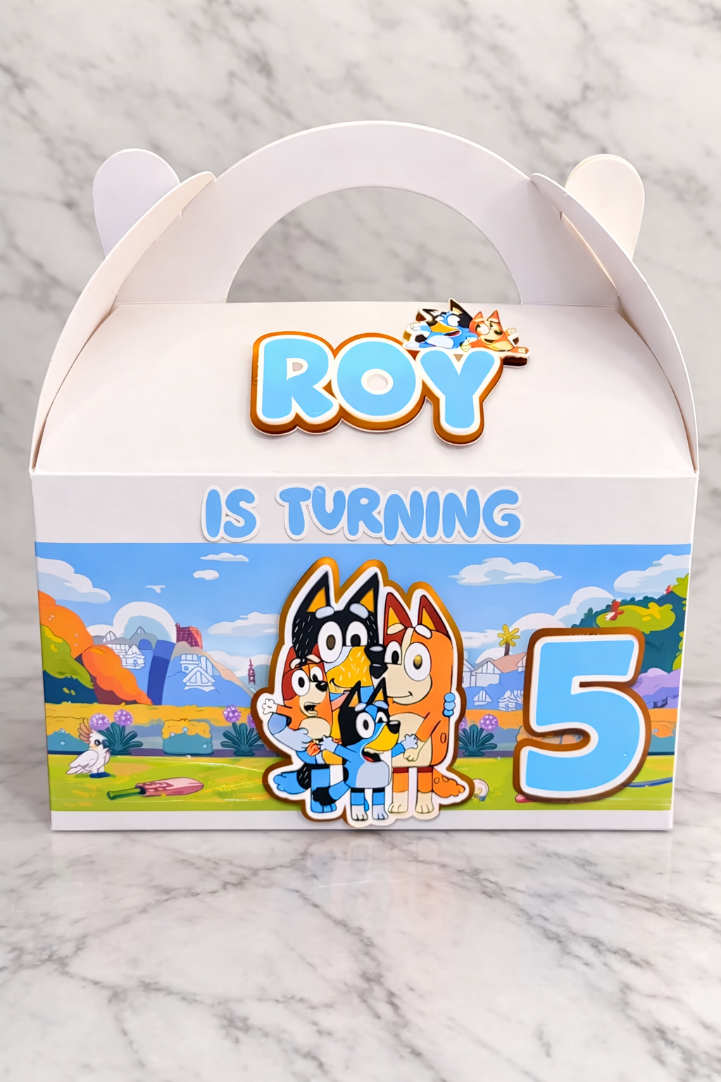 Custom 2D & 3D gable favor boxes