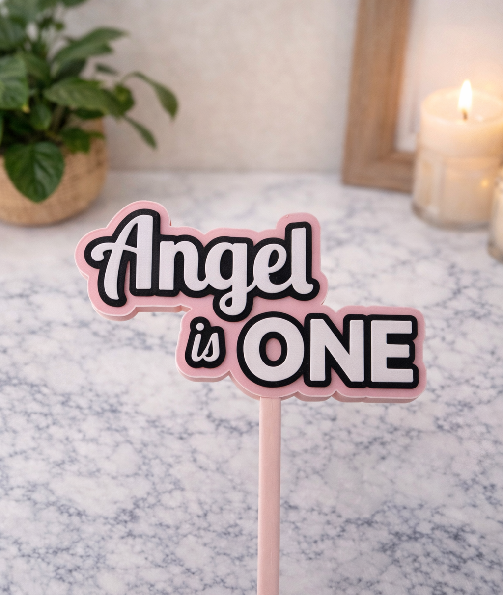 The One Cake Topper